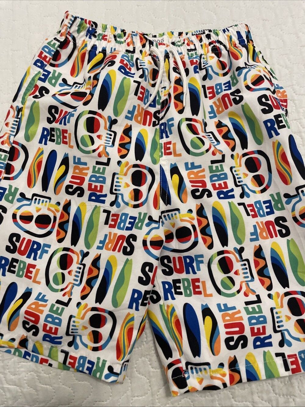 Boys Flapddodles Size 7 Sm swim Trunks Swimwear Board Shorts